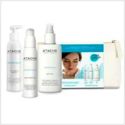 Neceser limpieza essentielle aceite+gel+tónico, Atache