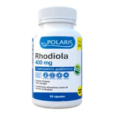 Rhodiola 400 mg 60 cápsulas, Polaris
