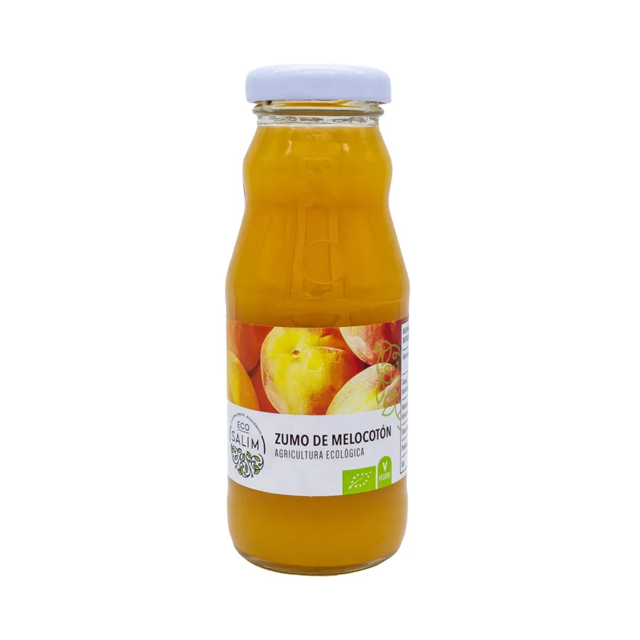 Zumo de Melocotón BIO 200 ml, Ecosalim