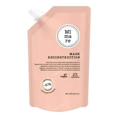 Mascarilla reconstruccion (cabellos gruesos- finos y medios) 480 ml, Mimare