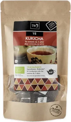Té kukicha tostado 15 bolsas téo-teo BIO 30 g, Teo Bio