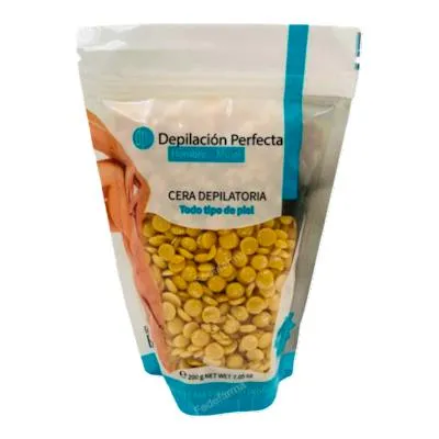 Cera depilatoria todo tipo de piel oro 200 g, Depilacion Perfecta