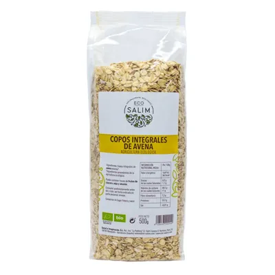 Copos de Avena Normales BIO 500 g, Ecosalim
