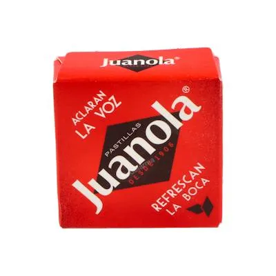 Pastillas clasicas regaliz 5,4 g, Juanola