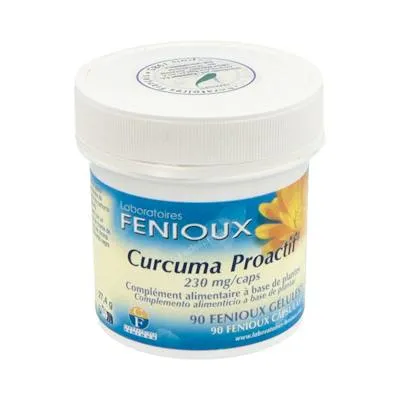 Cúrcuma proactif 90 cápsulas, Fenioux