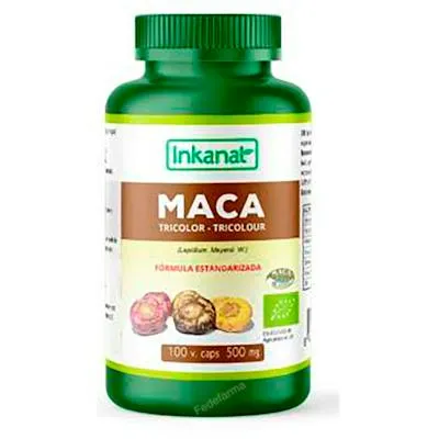 Maca tricolor BIO 100 capsules, Inkanat