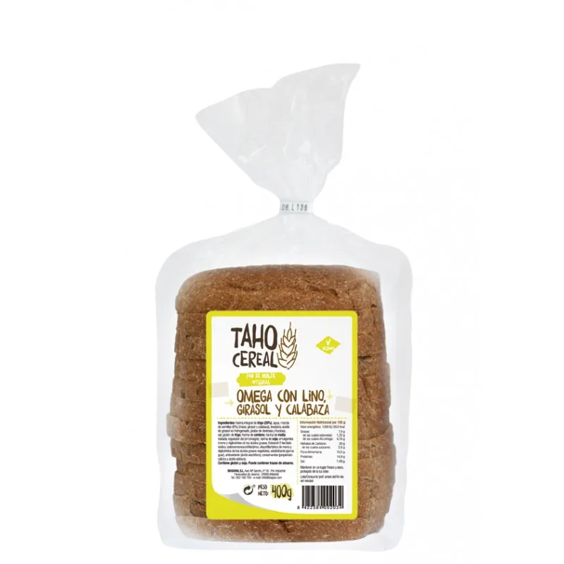 Pan molde omegas 400 g, Taho