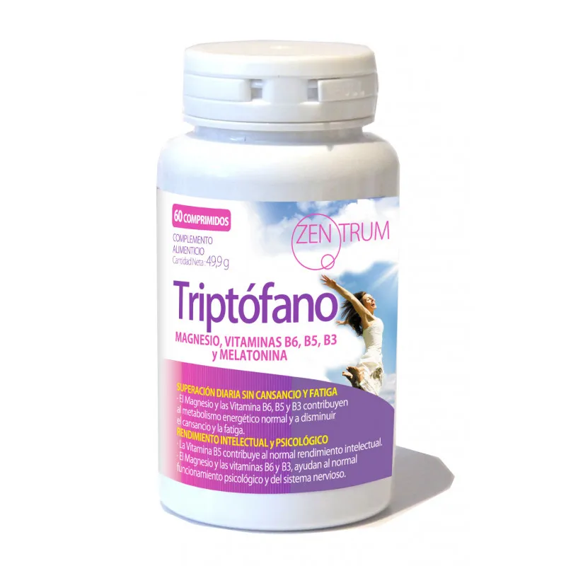 Triptofano 60 comprimidos, Zentrum