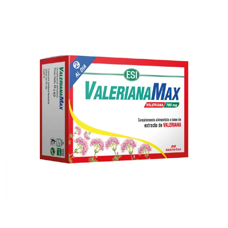 Valeriana max 380 mg esi 60 comprimidos, Esi-trepat Diet