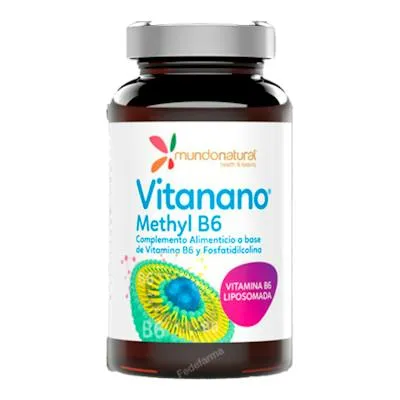 Vitanano methyl B6 30 cápsulas, Mundonatural