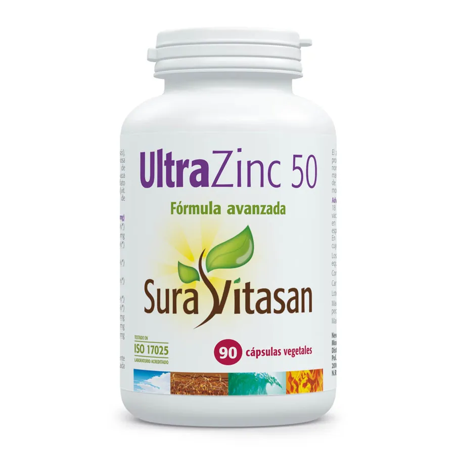 Ultra zinc 25 90 cápsulas, Sura Vitasan