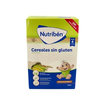 Cereales s/gluten 600 g, Nutriben