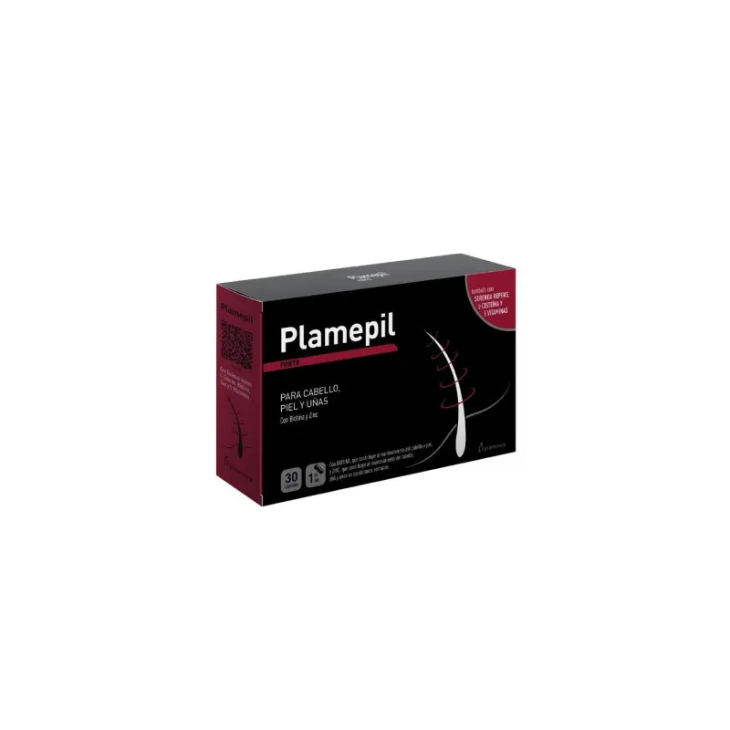Plamepil forte cabello uñas piel 30 cápsulas, Plameca