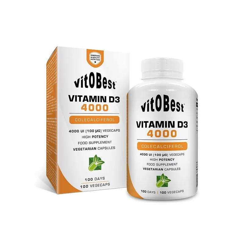 Vitamina D3 4000 vitobest 100 capsule, Vit.o.best