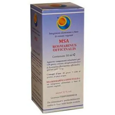 Msa rosmarinus off. jovenes brotes romero 50 ml, Herboplanet