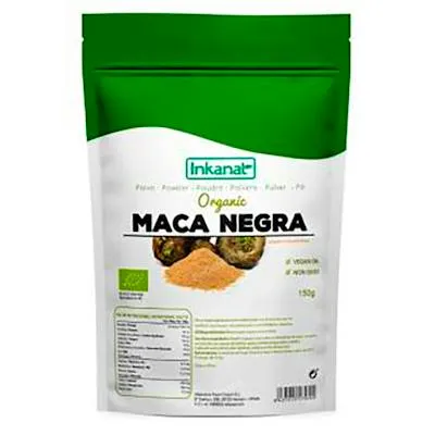 Maca negra en polvo bolsa BIO 150 g, Inkanat