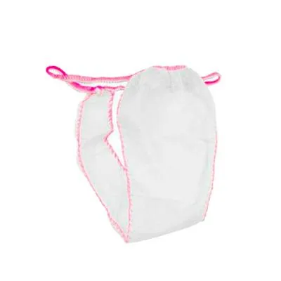 Tanga desechable blanco 100 uds., Eurostil