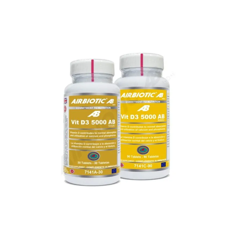 Vitamina d3 5000ui 90c, Airbiotic Ab
