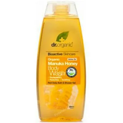 Gel de ducha miel de manuka 250 ml, Dr. Organic