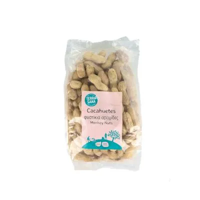 Cacahuetes con cascara 330 g, Terrasana