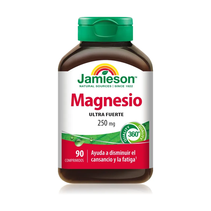 Magnésio ultra forte 250 mg 90 comprimidos, Jamieson
