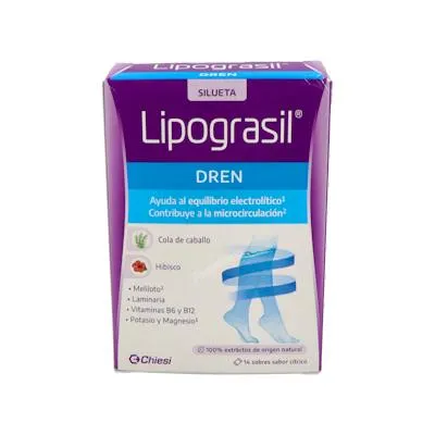 Drenante 14 sobres, Lipograsil