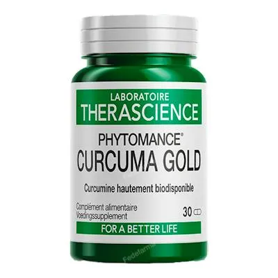 Physiomance cúrcuma gold 30 comprimidos, Therascience