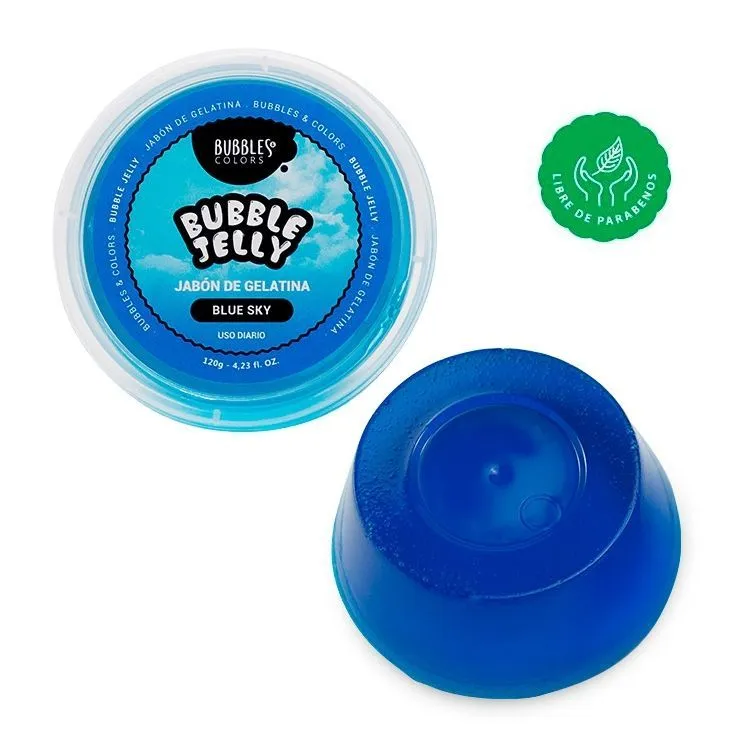 Zeepgelatine Blue Sky, Bubbles & Colors