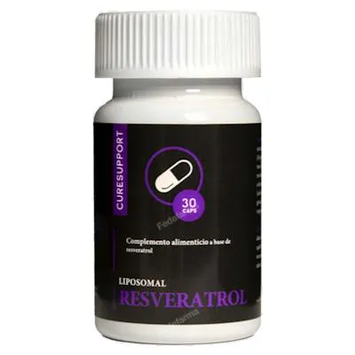 Liposomal resveratrol 30 cápsulas, Curesupport