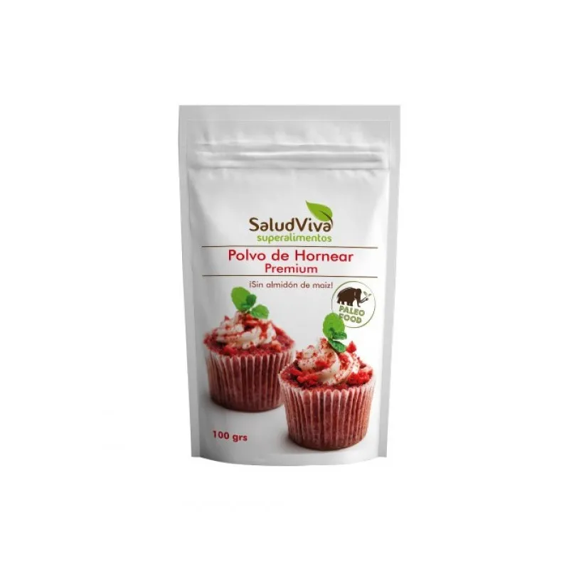 Polvo hornear premium 100 g, Salud Viva