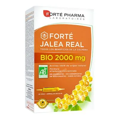 Forte jalea real 2000 mg BIO 20 ampollas, Forte Pharma
