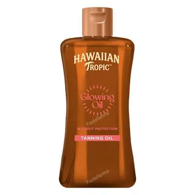 Aceite bronceador glowing mini SPF0 200 ml, Hawaiian Tropic