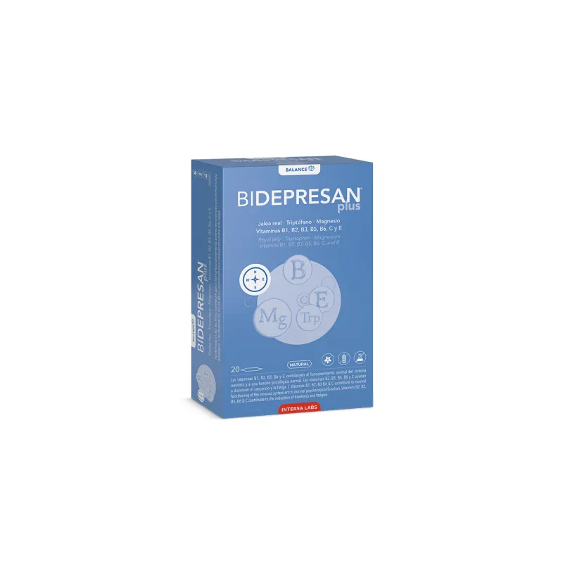 Bipole bidepresan plus 20 ampollas, Intersa
