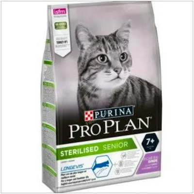 Alimento purina proplan felino sterilised 7+ tacchino vet 3 kg, Purina Vet