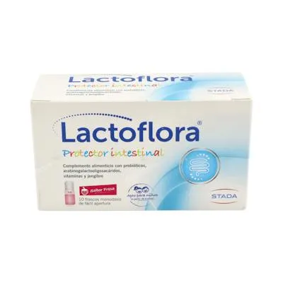 Protec intestinal niños 10 frascos 7 ml, Lactoflora