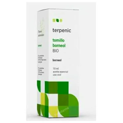 Aceite esencial de tomillo borneol alimentario BIO 10 ml, Terpenic