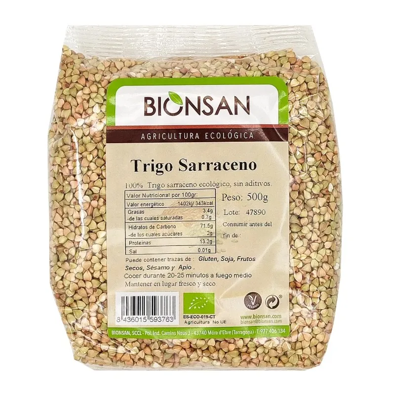Trigo sarraceno BIO 500 g, Bionsan