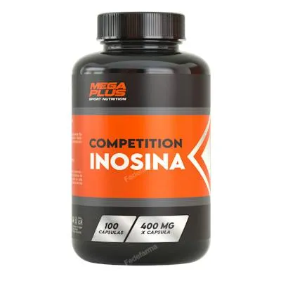 Inosina 400 mg 100 cápsulas, Mega Plus