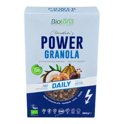 Power granola daily muesli BIO 250 g, Biotona
