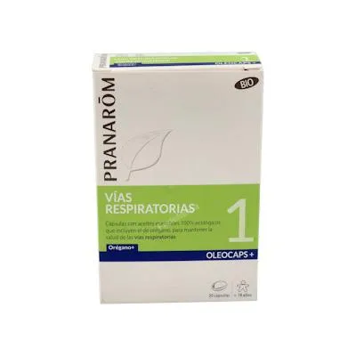 Pranarom P. acabado oleocaps+ plus 1 vias respiratorias BIO 30 cápsulas, Pranarom P.acabado