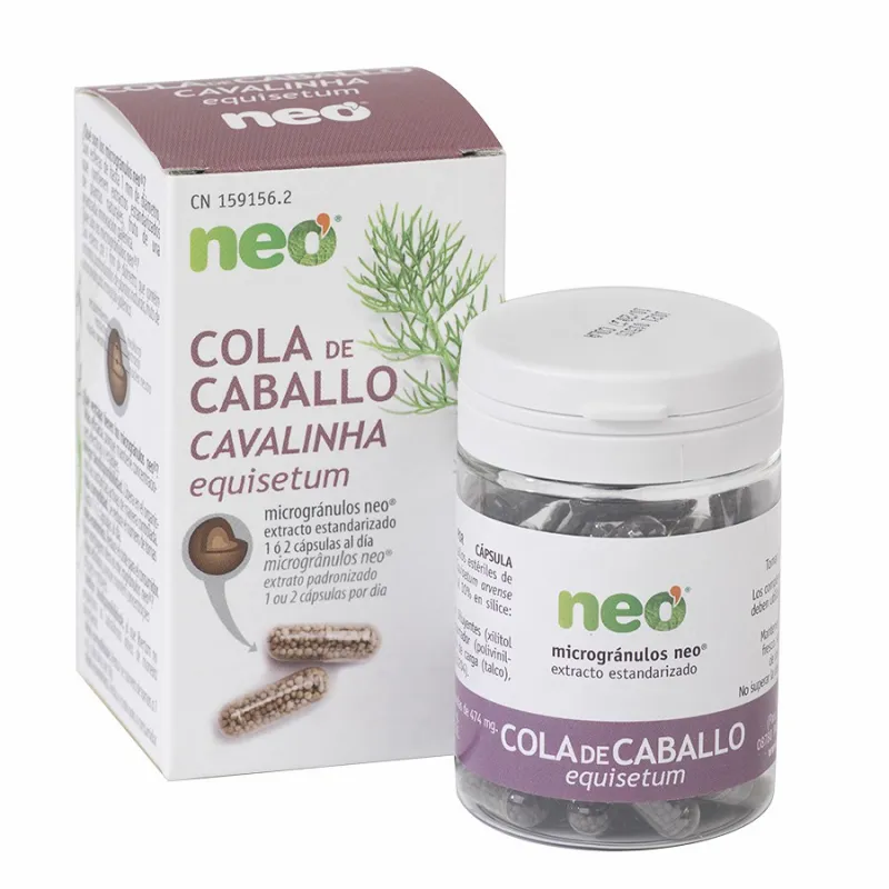 Cola caballo extracto seco 45 cápsulas, Neo