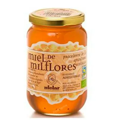 Miel de milflores BIO 500 g, Mielar