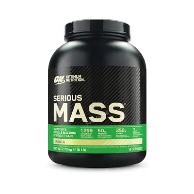 On serious mass vanilla 2730 g, Optimum Nutrition