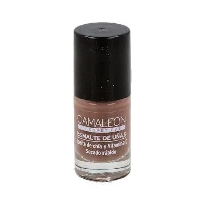Camaleon esmalte de uñas marron topo 6 ml, Camaleon Cosmetics