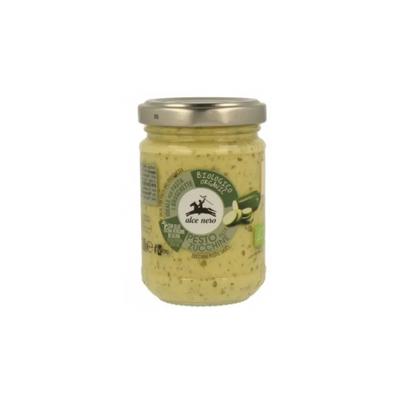 Pesto de calabacin BIO 130 g, Alce Nero