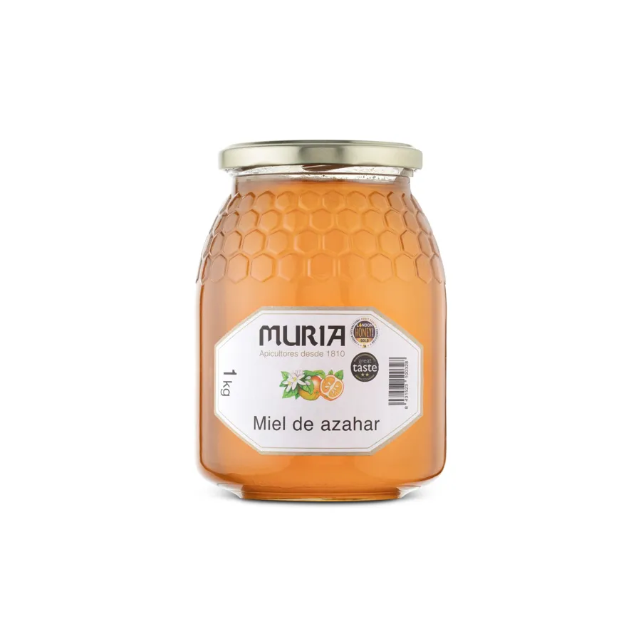 Tarro de miel Azahar 1 kg, Muria