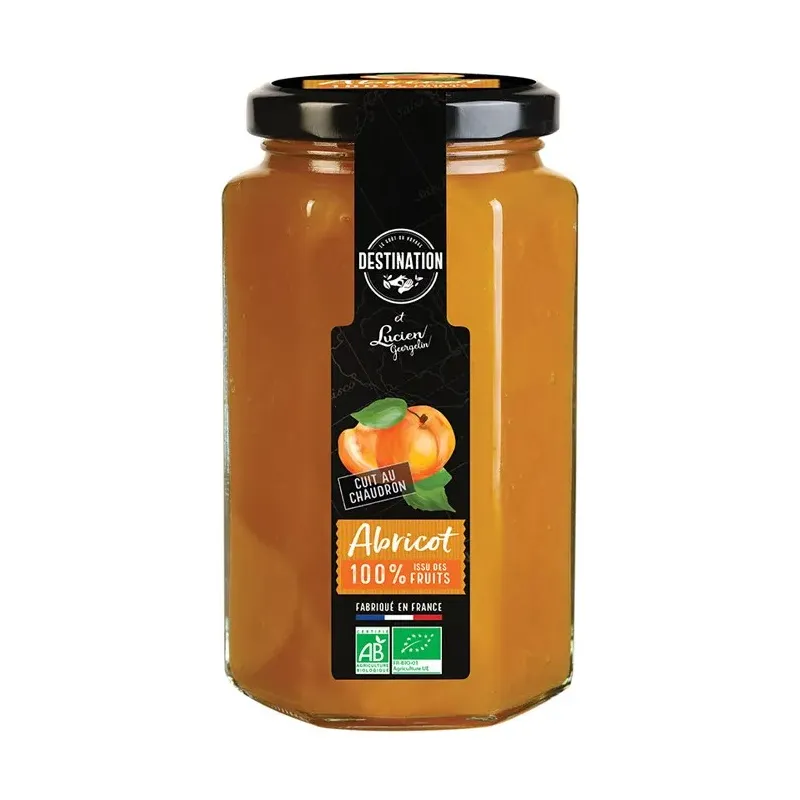 Apricot jam ORGANIC 300 g, Destination