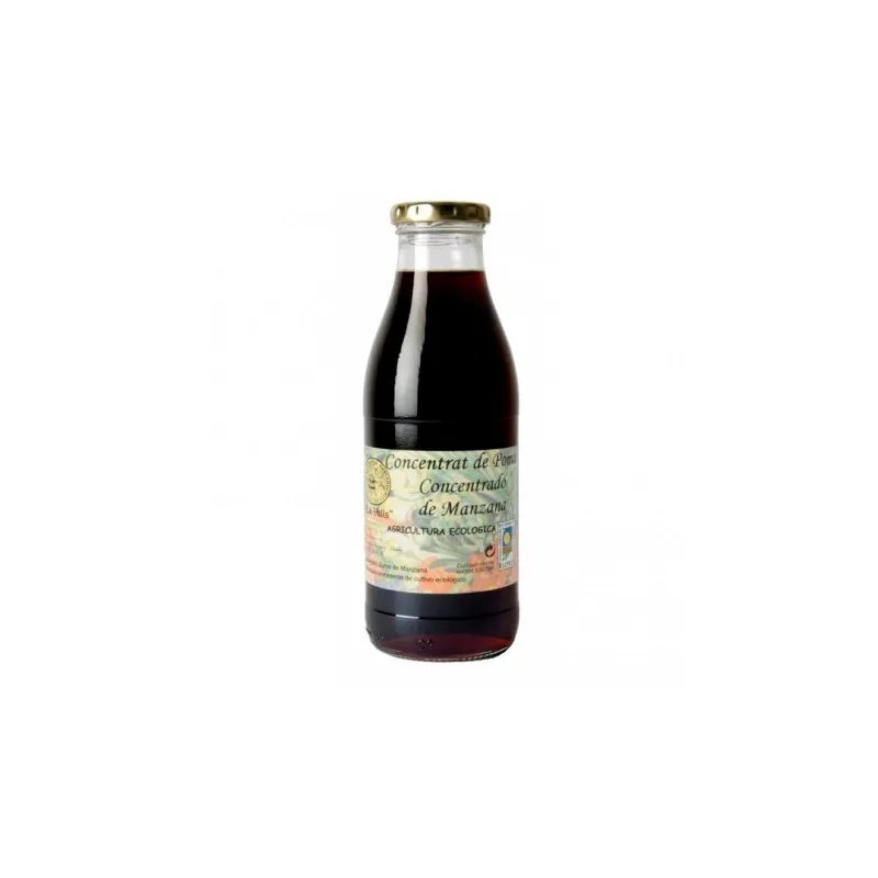 Concentrado de manzana líquido sin azúcar BIO 650 ml, Cal Valls