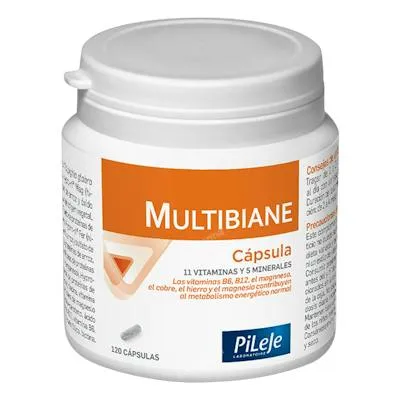 Multibiane 120 cápsulas, Pileje