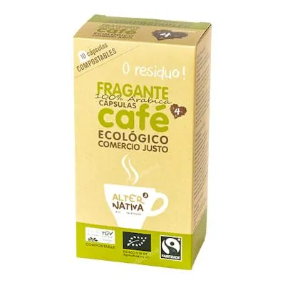 Café fragante café biodegradable BIO 10 cápsulas, Alternativa 3